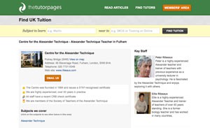 The Tutor Pages